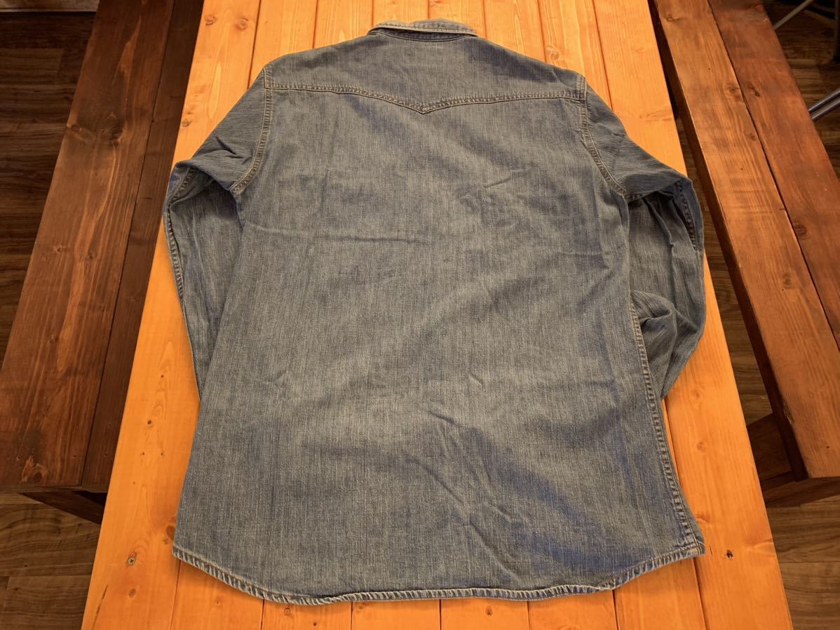 リーバイスLevi’sデニムシャツ L ウエスタンシャツ ビンテージ ヴィンテージ_画像5