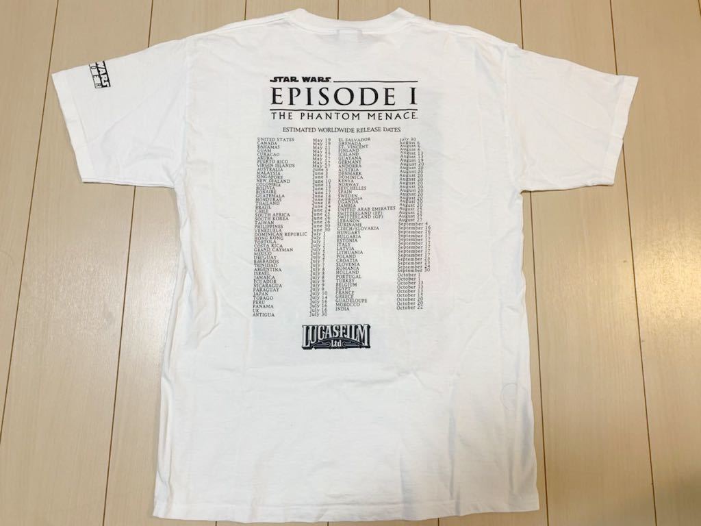 スターウォーズ　セレブレーションTシャツ 1999年 サイズL_画像2