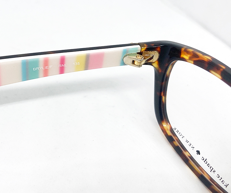  price decline kate spade Kate Spade regular goods glasses frame BRYLIE-RNL HAVANA tortoise shell Brown pastel new goods times attaching processing possible 