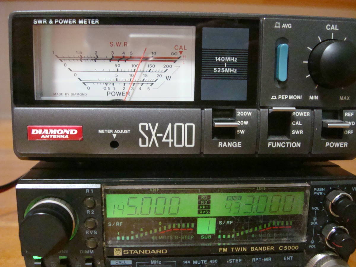 STANDARD　C5000　144/430 FM10W　難ありジャンク品_UHF出力　10W