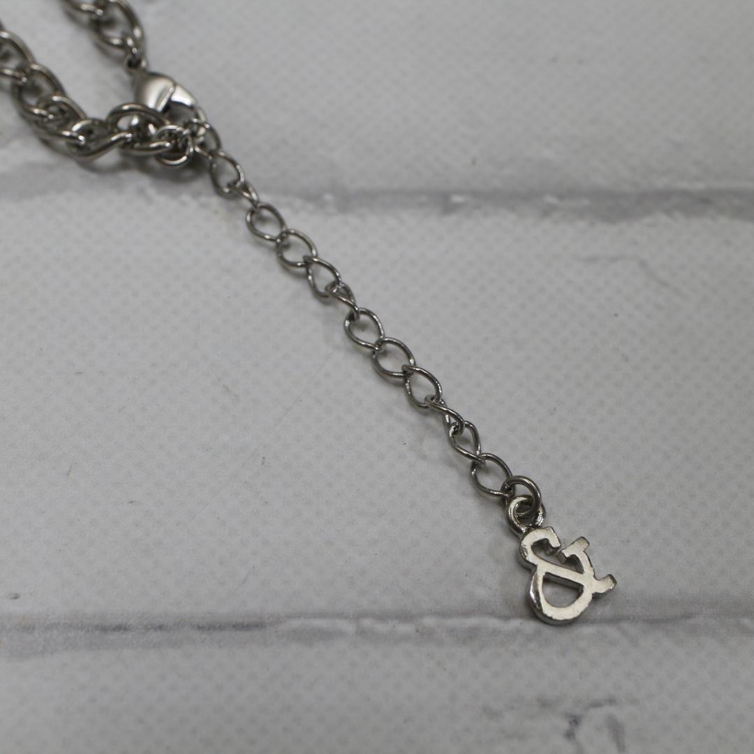 [ anonymity delivery ] Pinky & Diane necklace silver Logo Heart 