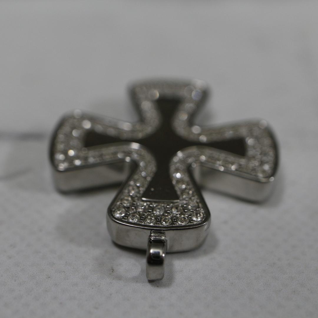 [ anonymity delivery ] Folli Follie pendant top charm silver Cross 