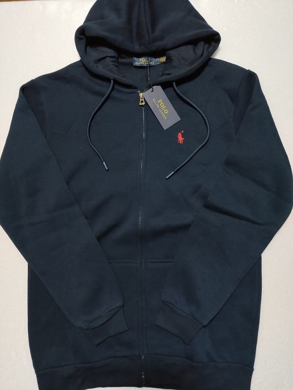 1円開始　未使用　316　XL　midnightblue　Polo Ralph Lauren　ポロ ラルフ ローレン　スウェット上下セットアップ　フルジップ　パーカ_画像2