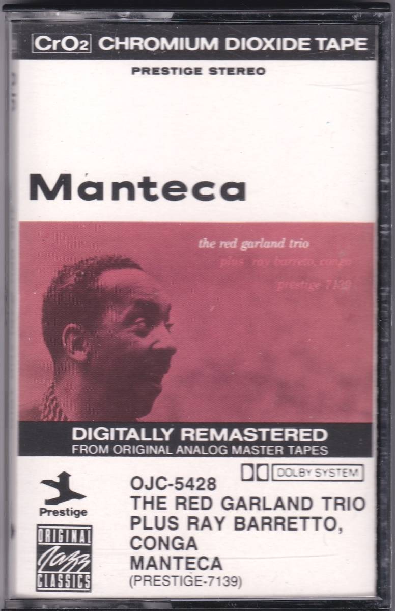 *RED GARLAND( red * Galland ) TRIO/Manteca*58 year recording. Ray Barretto. participation . shines super large name record!* super rare height sound quality DOLBY specification cassette *