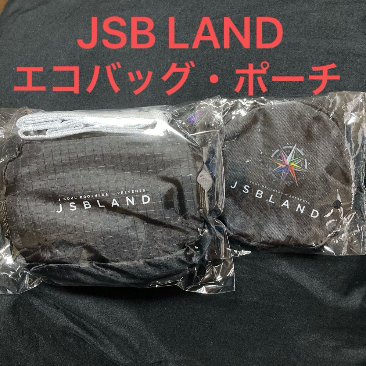 ★三代目JSB LANDエコバッグ・ポーチセット新品未使用★