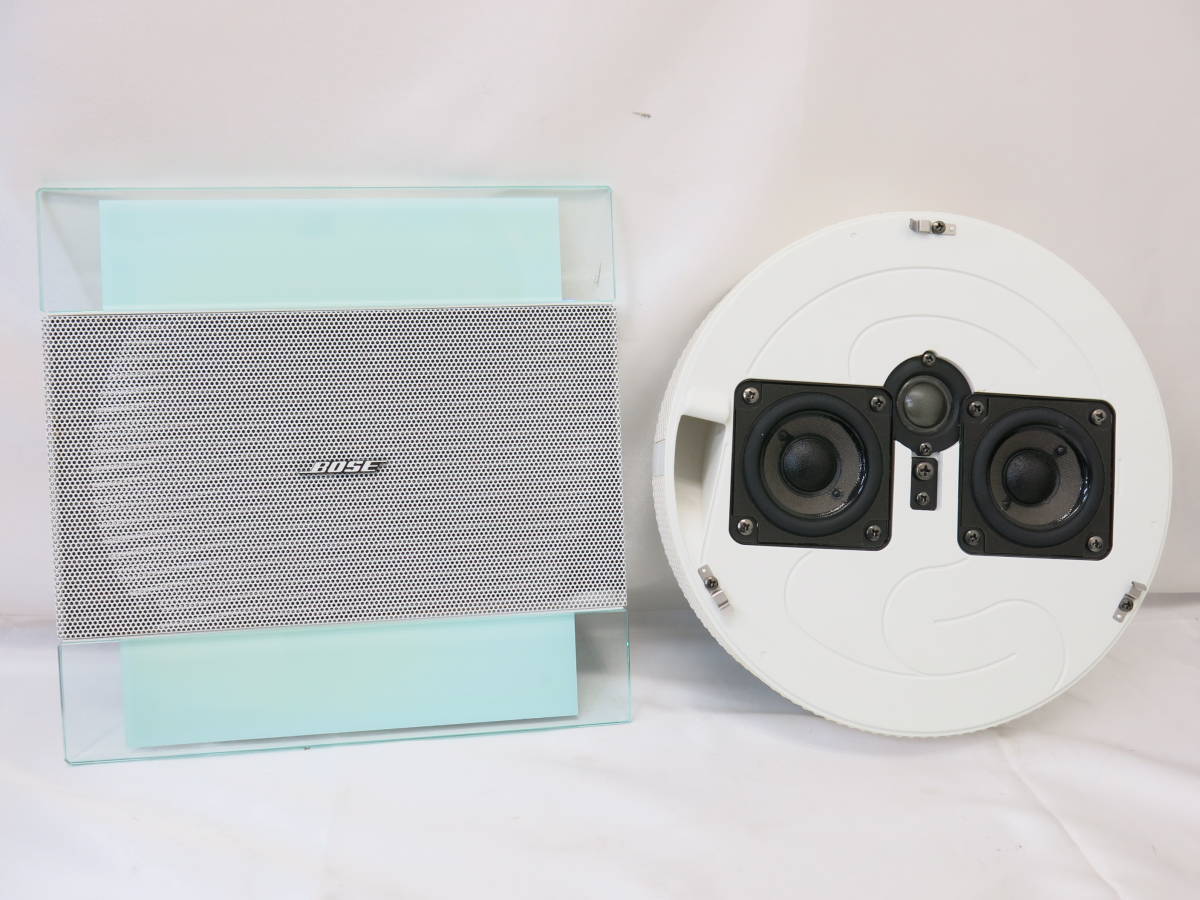BOSE ボーズ 【230SQ】 薄型壁掛けスピーカー 中古 音出し確認済 ブラケット付き