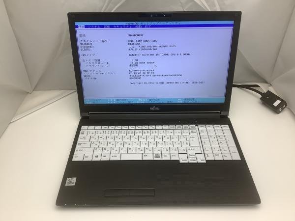 ジャンク!FUJITSU AH5510/FX○Core i5 10210U 1.6G 8G 500G_画像1