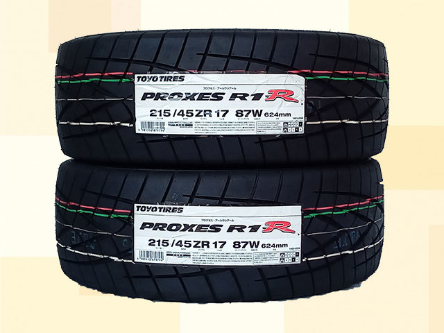 送料無料 22年製 正規品 TOYO トーヨー PROXES プロクセス R1R 215/45R17 87W 2本セット税込￥31,400より 1_画像1