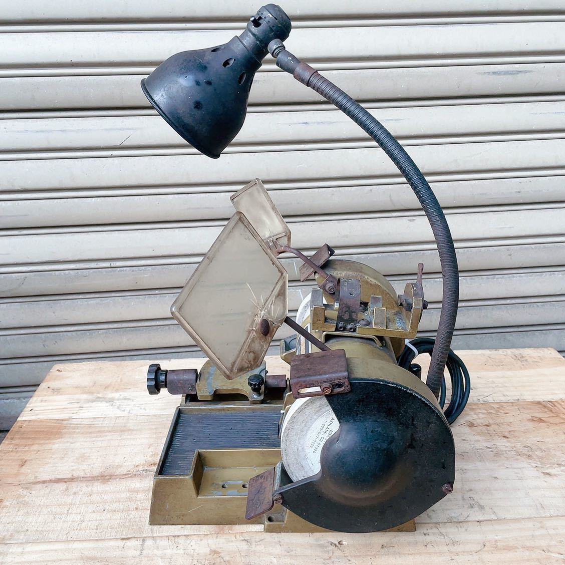 ☆動作品☆ DAREX ダレックス 卓上ドリルシャープナー ドリル ☆動作品☆ DAREX ダレックス 卓上ドリルシャープナー ドリル