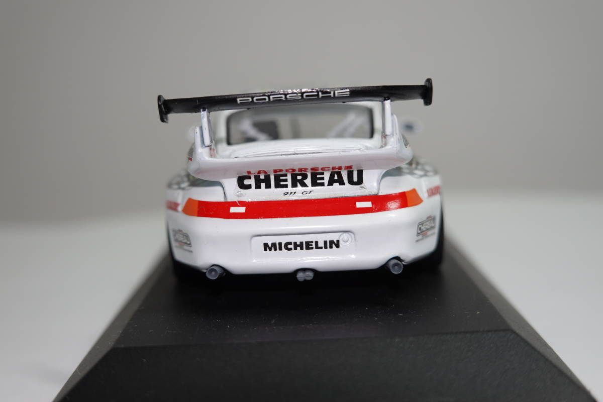 ☆1円始レア.☆PMA 1/43 ポルシェPorsche 911 GT2 Evo”Chereau Sporta” #77 Le Mans 1997 ☆231116_画像7