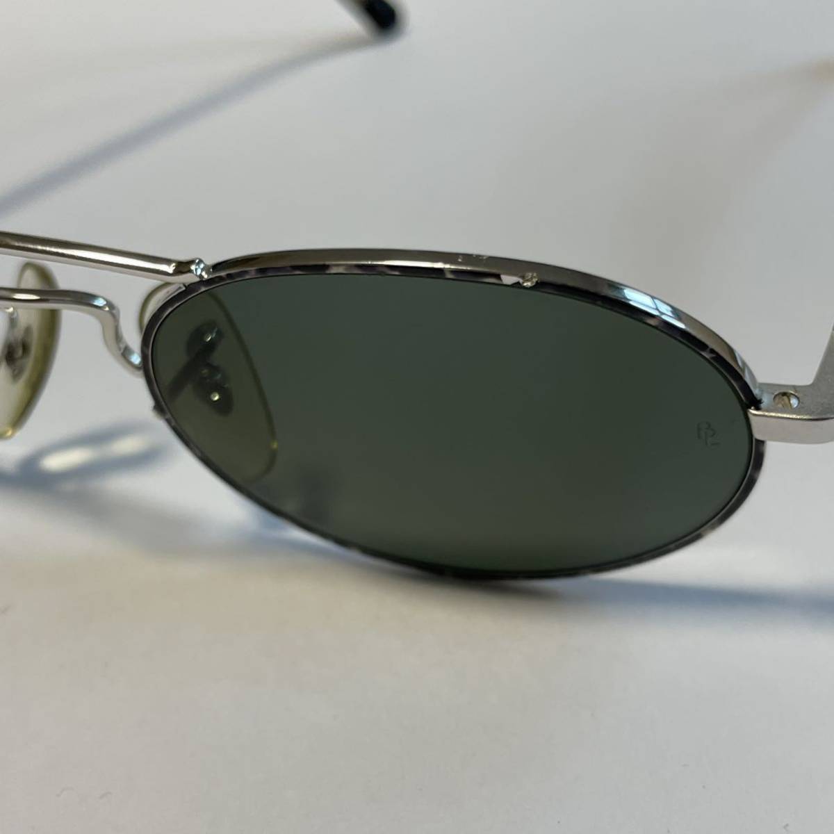 レイバン Ray Ban サングラス W2009 Y0A8 アイウェア　シルバー ブラック　柄_画像3