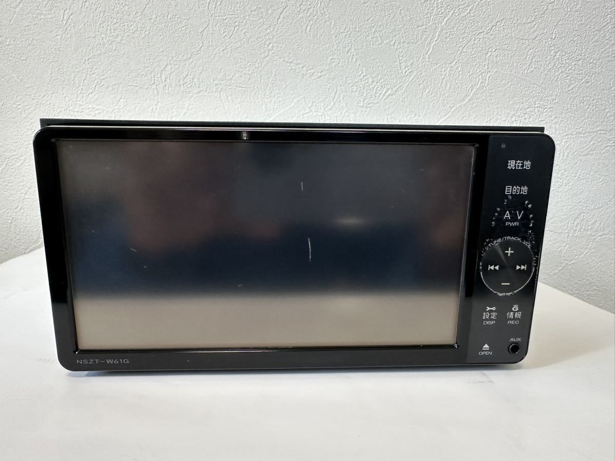 TOYOTA純正ナビ※NSZT-W61G SDナビ フルセグ ※Bluetooth CD/DVD/AUX ※地図2011年版プリウス ハイエース ノア アクア_画像6