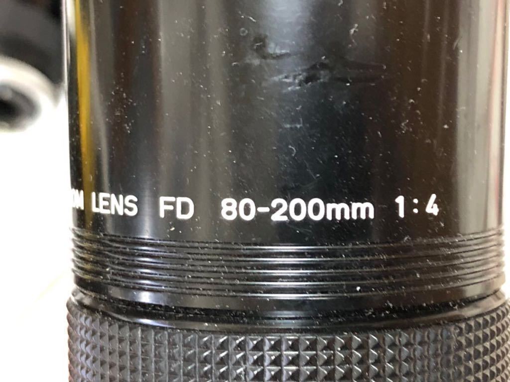 Canon FDレンズ　４本セット 35-70mm F2.8-3.5 S.S.C. 135ｍｍ　2.5など　ジャンク品_画像8