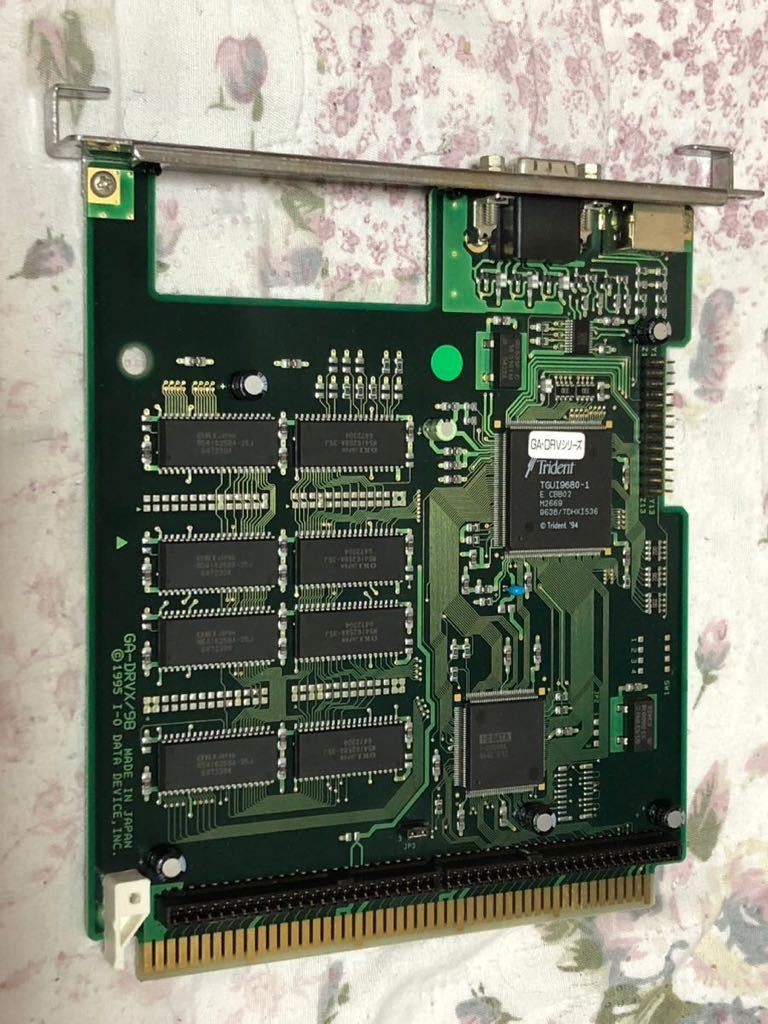 I-O DATA Cバス グラフィックアクセラレータボード GA-DRV4/98 中古品_画像1