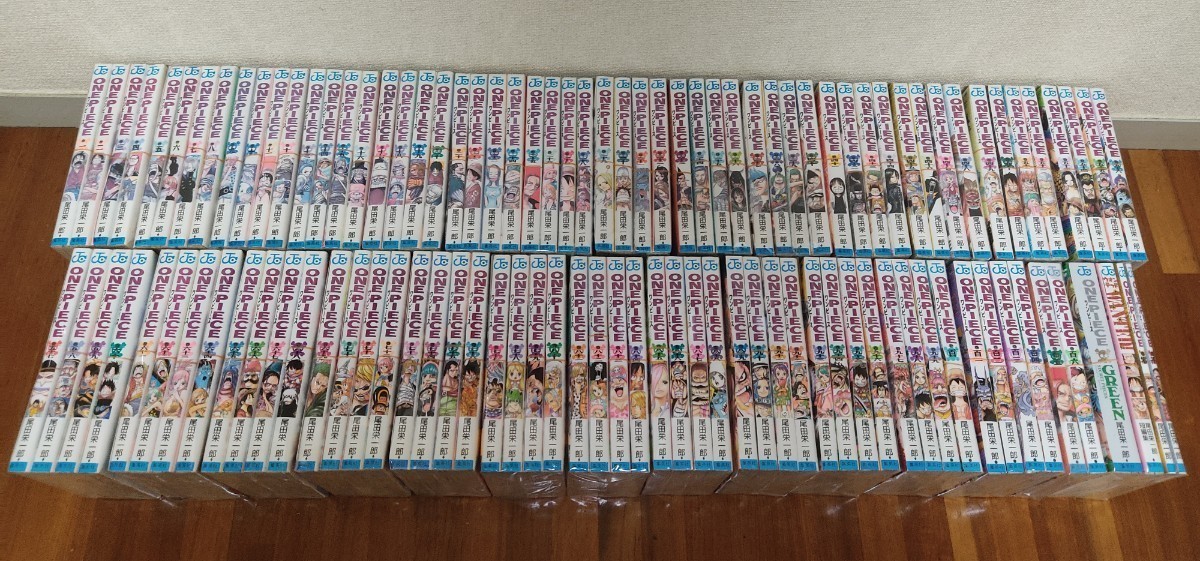 裁断済み】 ワンピース 全巻1~106巻 初版多数 おまけあり 裁断済み】 ワンピース 全巻1~106巻 初版多数 おまけあり