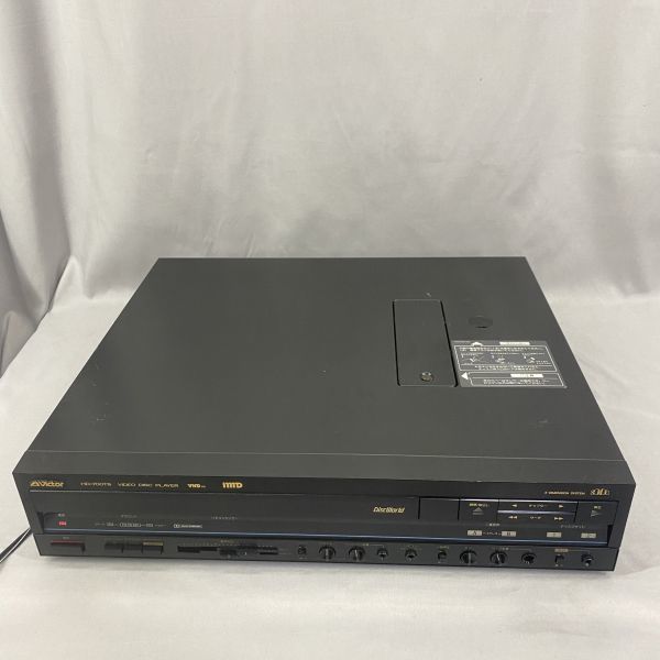 Victor ビクター HD-700TS ビデオディスクプレーヤー VHD 1989年製 通電のみ確認済　現状品 【82-7】_画像1