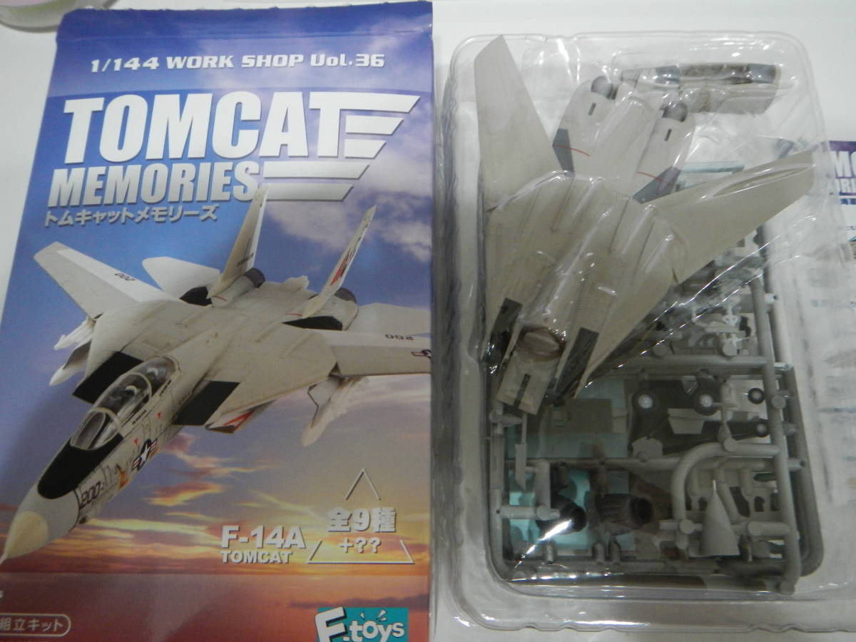 トムキャットメモリーズ Ｆ-14Ａ TOMCAT アメリカ海軍第41戦闘飛行隊「ブラックエイセス」 1/144_画像1