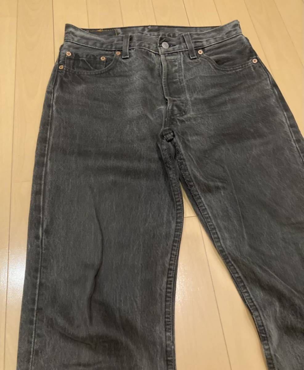 Levi's 501 Black Student Model リーバイス Levis ブラック スチューデントモデル vintage アメリカ製 MADE IN USA W30 希少 US古着_画像4