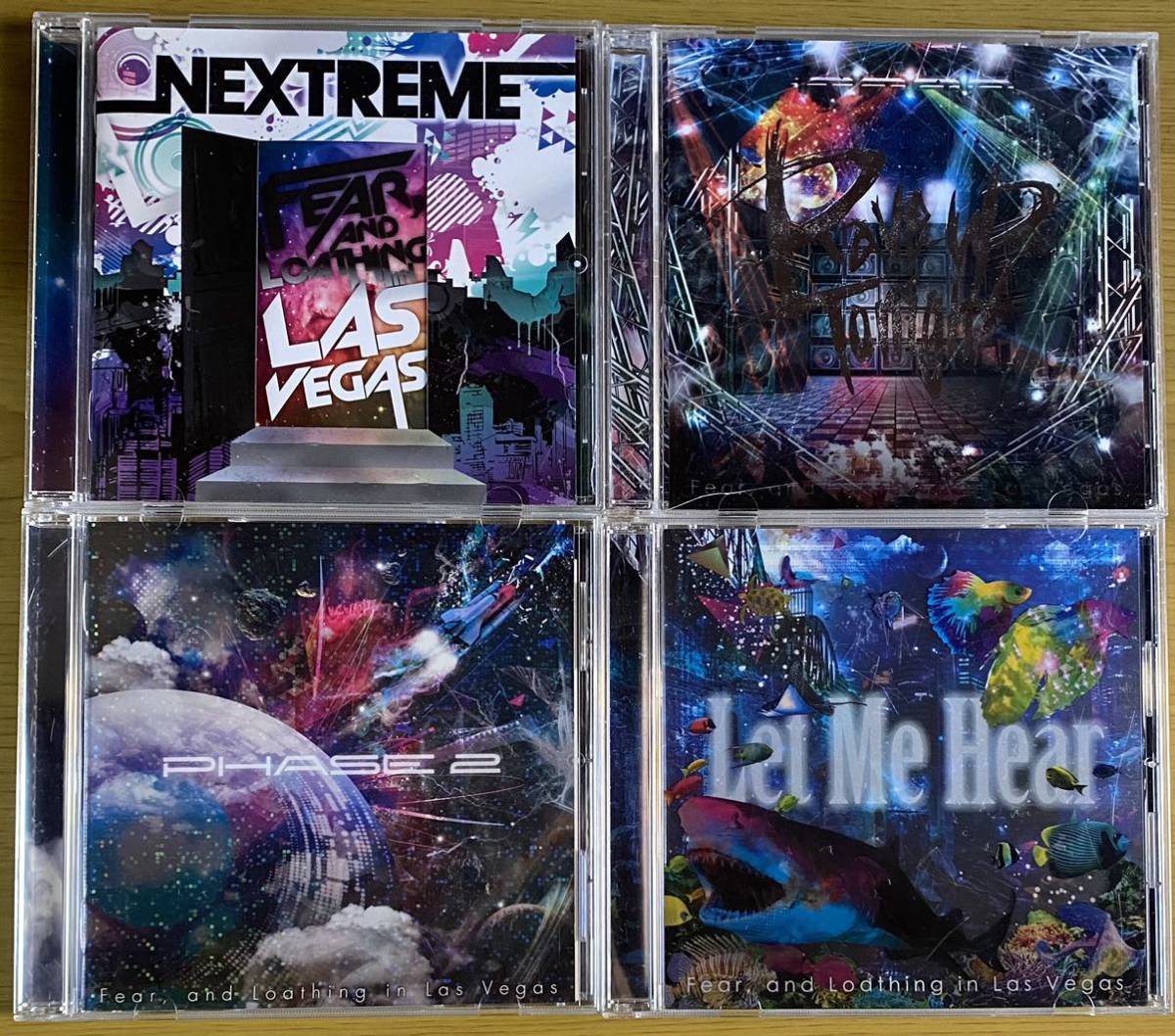 ◆fear and loathing in las vegas『Let Me Hear』『Rave-up Tonight』『NEXTREME』『PHASE 2』CD_画像1