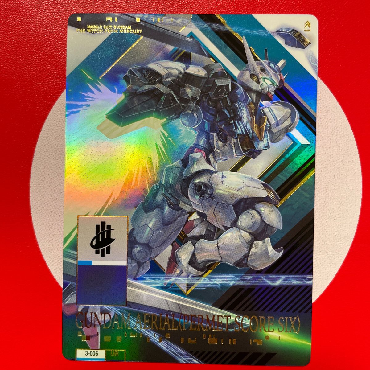 機動戦士ガンダムカードコレクション 水星の魔女3 UR 【3-006 機動戦士ガンダムカードコレクション 水星の魔女3 UR 【3-006