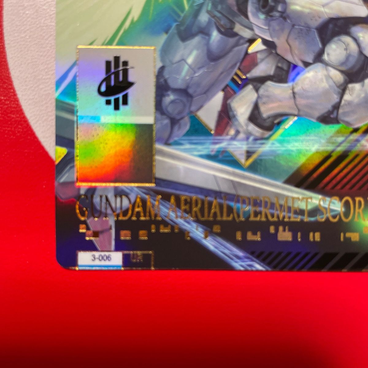 機動戦士ガンダムカードコレクション 水星の魔女3 UR 【3-006 機動戦士ガンダムカードコレクション 水星の魔女3 UR 【3-006