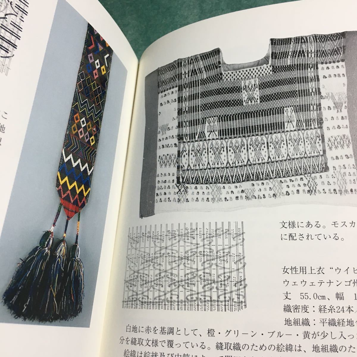 【送料無料】グァテマラの織物 図録 * 手織り 伝統 文様 縫取織 技法 ウイピール ウィピル ファハ シンタ 中央アメリカ 資料 1995年_画像5