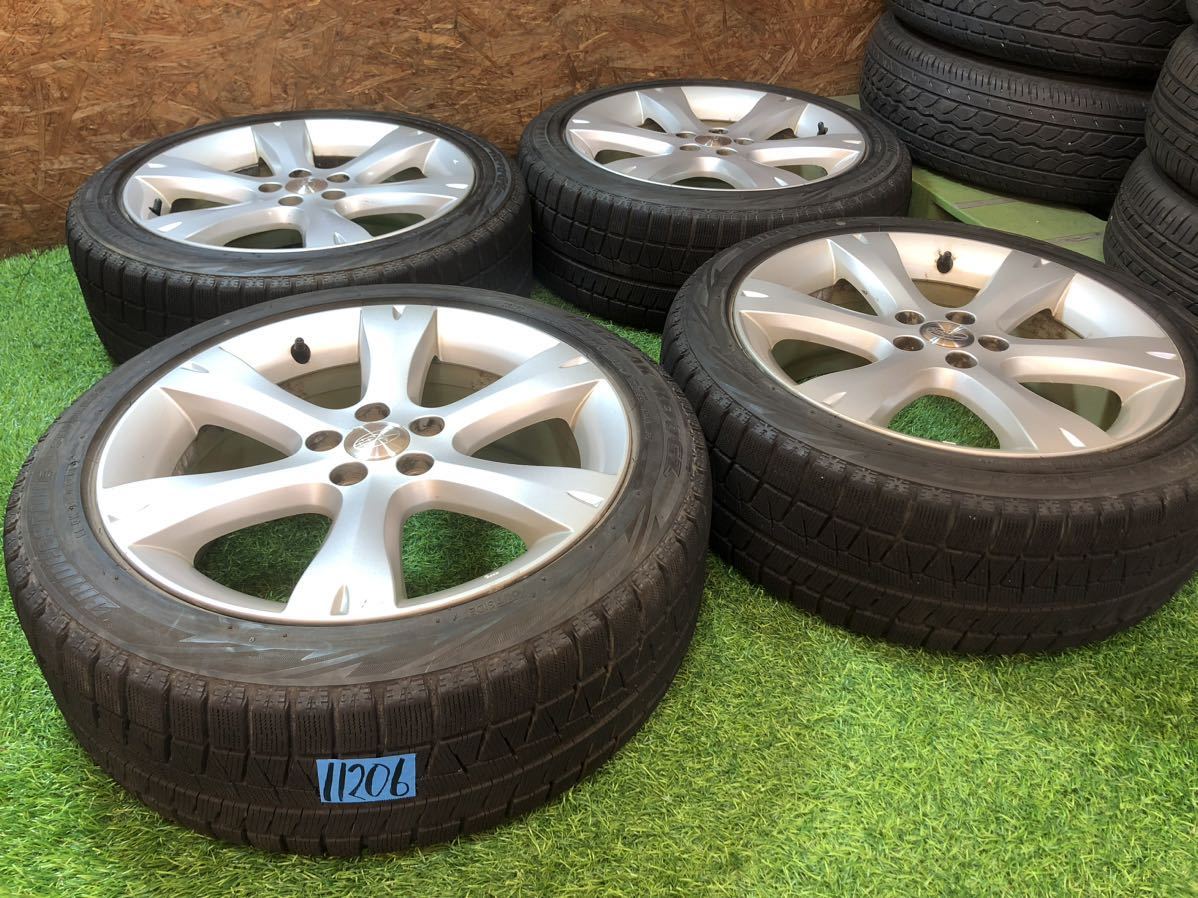 スバル純正 17inch 7j+55 × 215/45R17 PCD100 5穴 BRZ インプレッサ エクシーガ フォレスター レガシィ スタッドレス_画像1