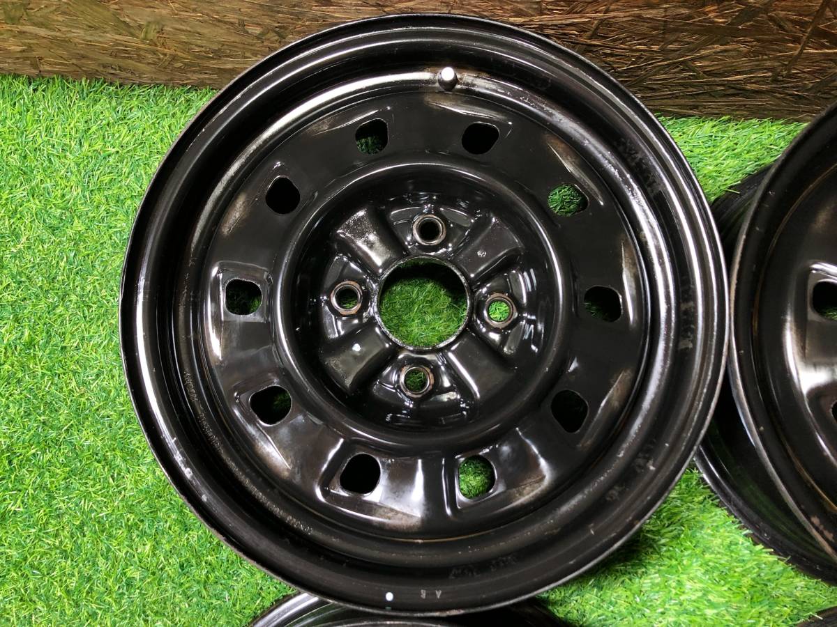 日産純正 15inch 6j+40 PCD114.3 4穴 180 ウイングロード シルビア セフィーロ ブルーバード プリメーラ ローレル ADバン NV200 バネット_画像7