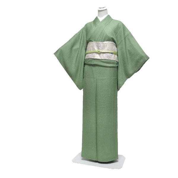 однотонная ткань кимоно . зеленый зеленый ... дерево .. после крепдешин . ввод один . ввод . натуральный шелк шелк утилизация ....64 M б/у совершенно новый sn647