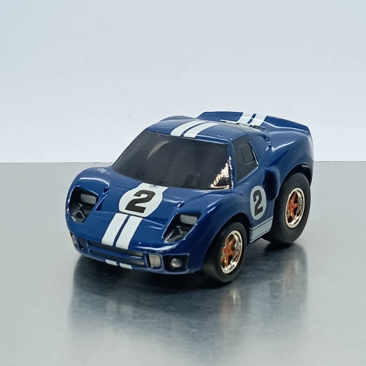 チョロＱ フォード FORD GT40 ＃2 青/レーシングストライプ白 （Q05700_画像1