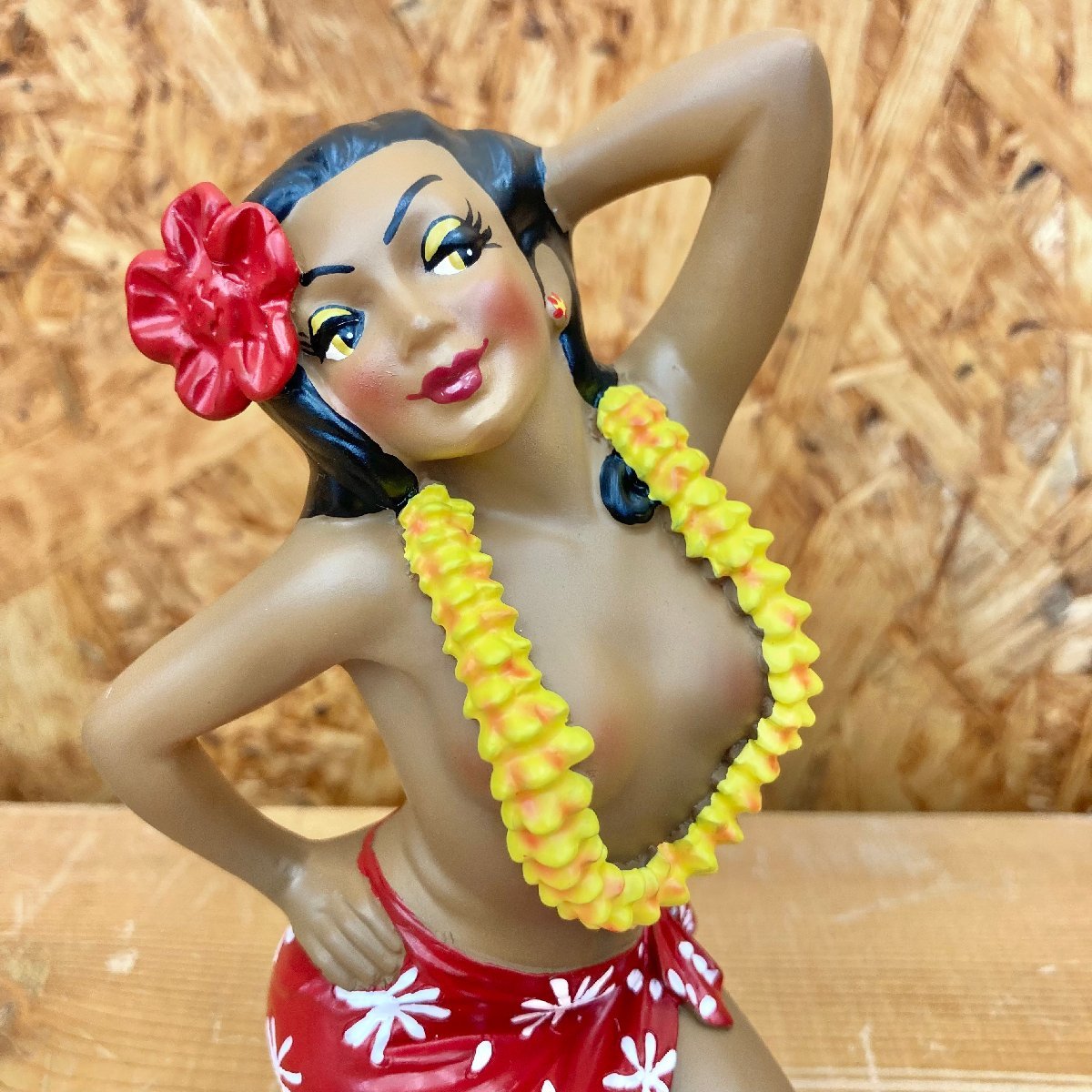 SEXY HULA GIRL セクシーフラガール Hawaii ハワイアン ピックザハワイ フラドール 人形 雑貨 置物 フィギュア アメリカ雑貨 インテリア_画像5