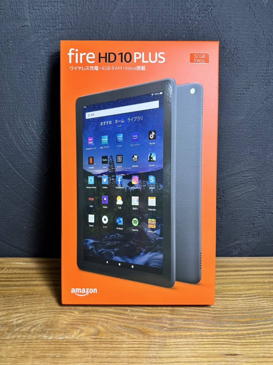 【2023 7月購入・純正キーボード&充電器付】Fire HD 10 Plus タブレット 10.1インチHDディスプレイ 32GB スレート 【検索:ipad アレクサ】_画像5