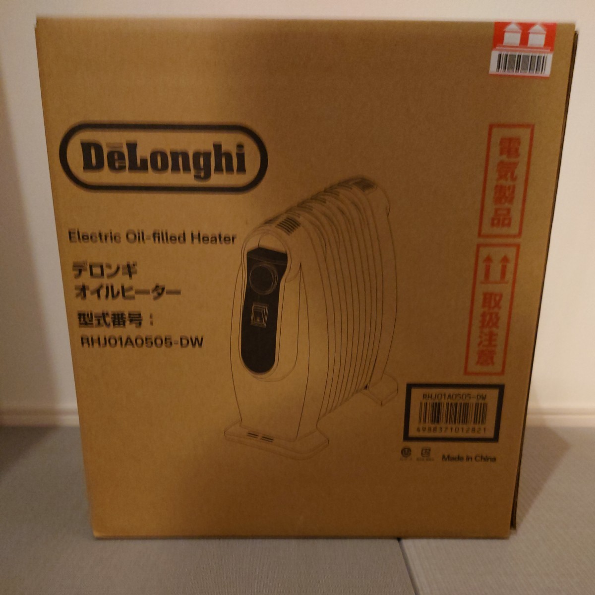 デロンギ オイルヒーター RHJ01A0505-DW 美品 Yahoo!フリマ（旧）-