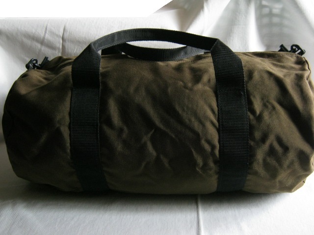 * secondhand goods 90\'s MADE IN USA America made OUTDOOR PRODUCTS Outdoor Products duffel bag approximately 56cm Brown tea roll Boston bag *