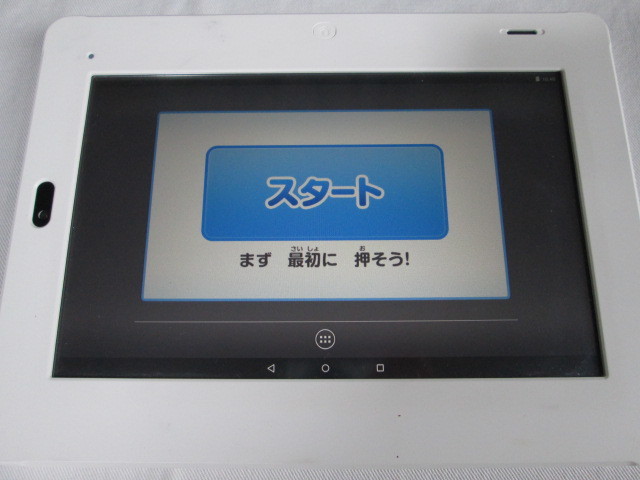 ★中古品 初期化済み 充電器無し ケースボロボロ ベネッセ チャレンジパッド2 タブレット 本体 TAB-A03-BR2B 10.13インチ OS Android 5.1★_画像3