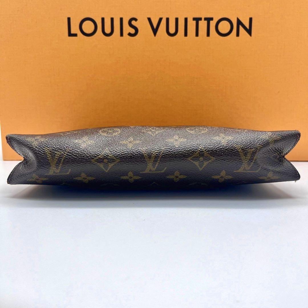 【美品】ルイヴィトン ポッシュトワレット26 モノグラム クラッチバッグ ポーチ Louis Vuitton セカンド メンズ レディース pvc  レザー