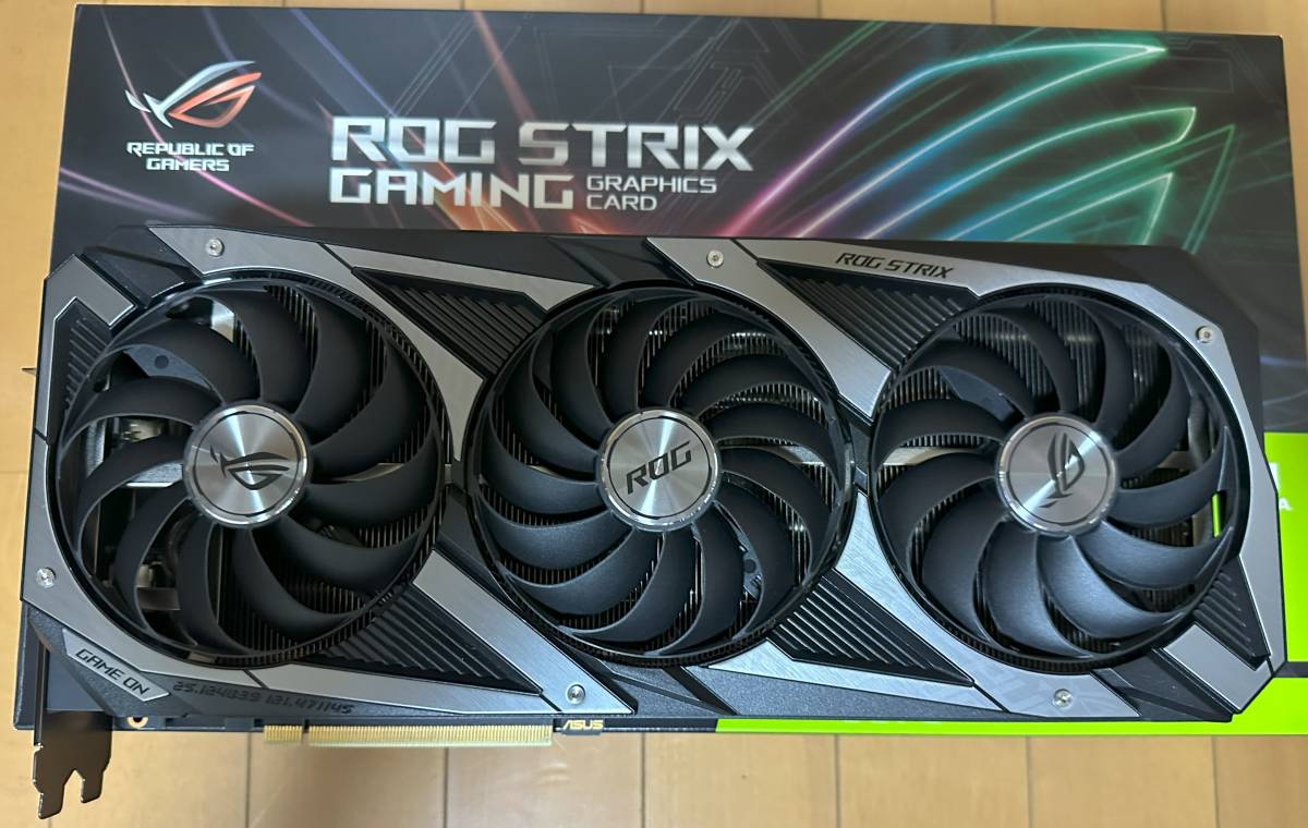 美品】 グラフィックボード「 ASUS ROG STRIX RTX3070 (NVIDIA