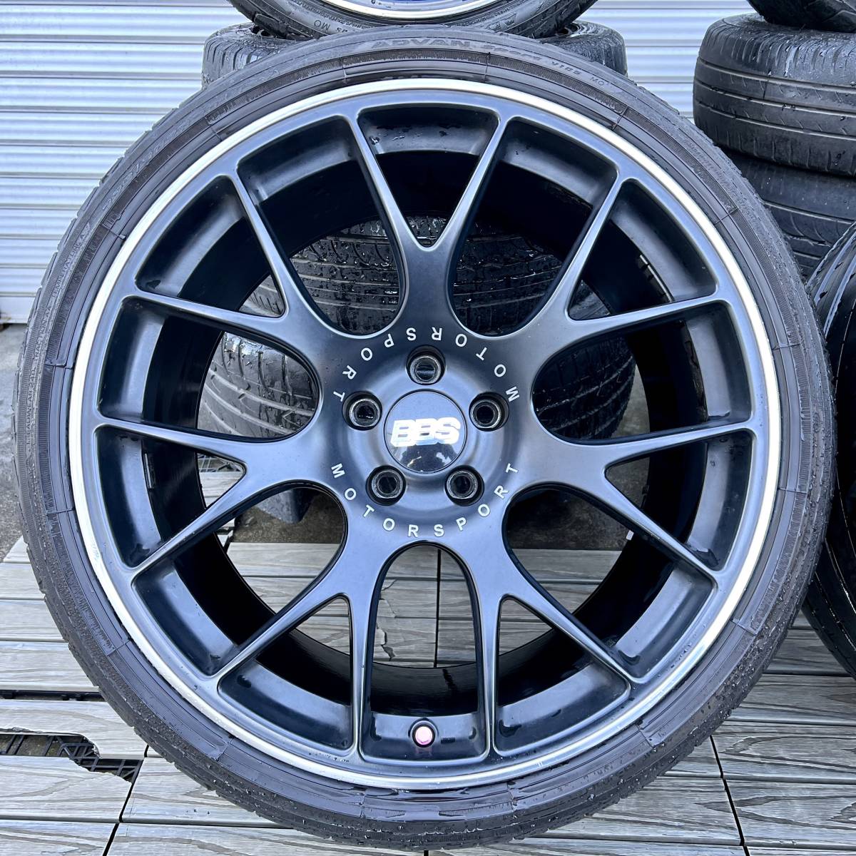 売切【BBS★CH-Rツライチ人気サイズ】国産用8.5J+38 10.5J+24★YOKOHAMA245/35ZR20 275/30ZR20★pcd114.3アルファードスカイラインフーガ_画像6