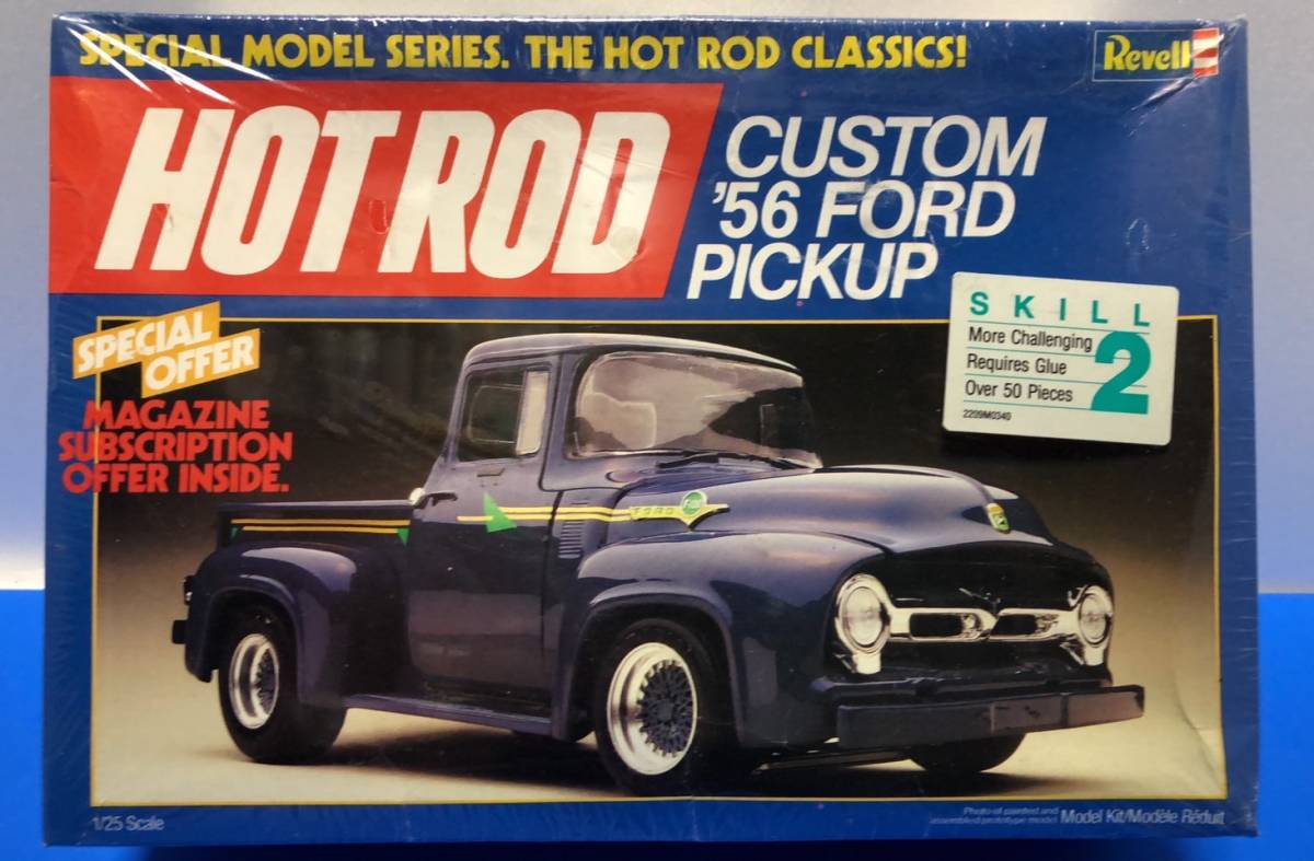 【Revell】未開封品♪♪ 1/25スケール SPECIAL MODEL SERIES HOT ROD CUSTOM ’56 FORD PICKUP _画像1