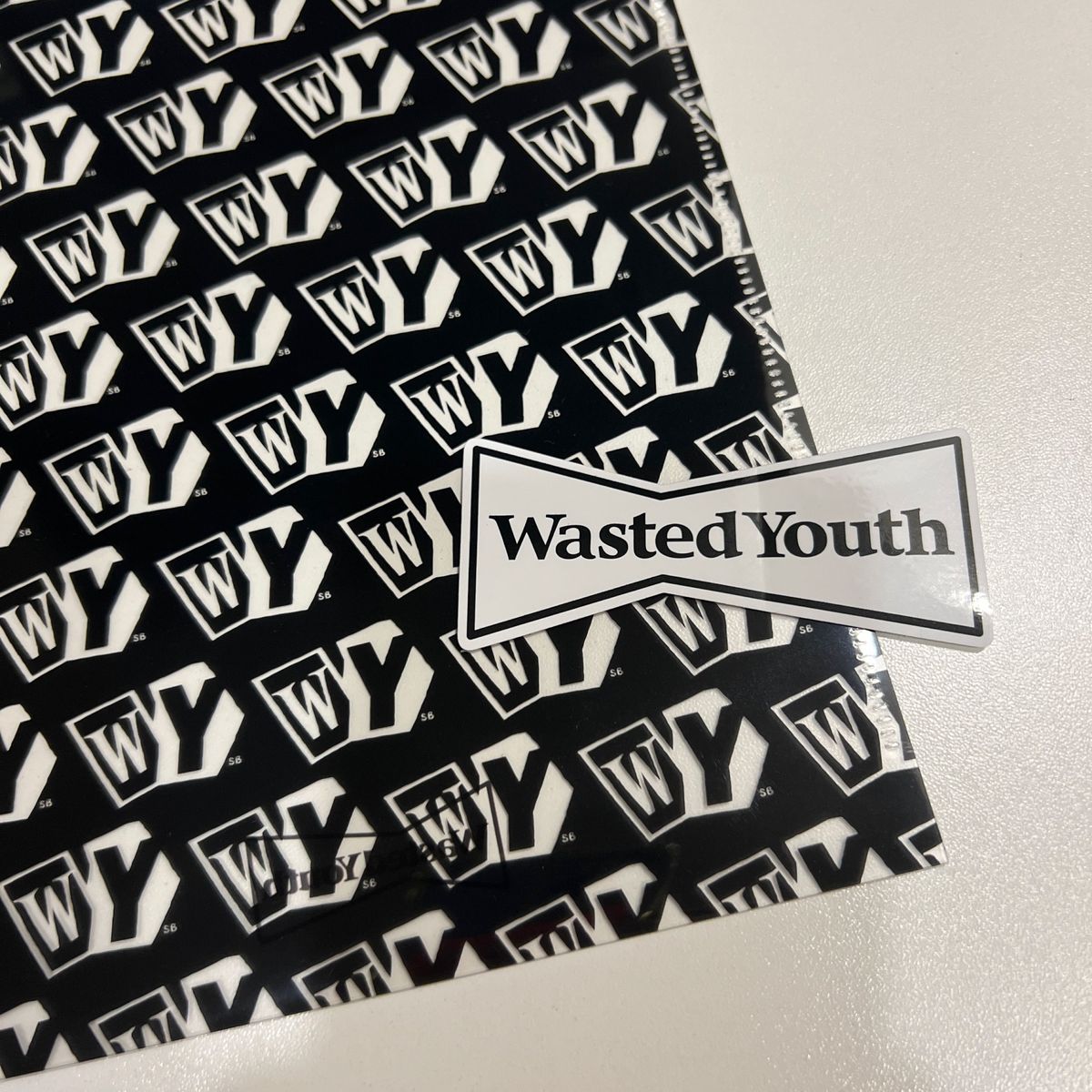 wasted youth クリアファイル ステッカーセット girls dont cry verdy