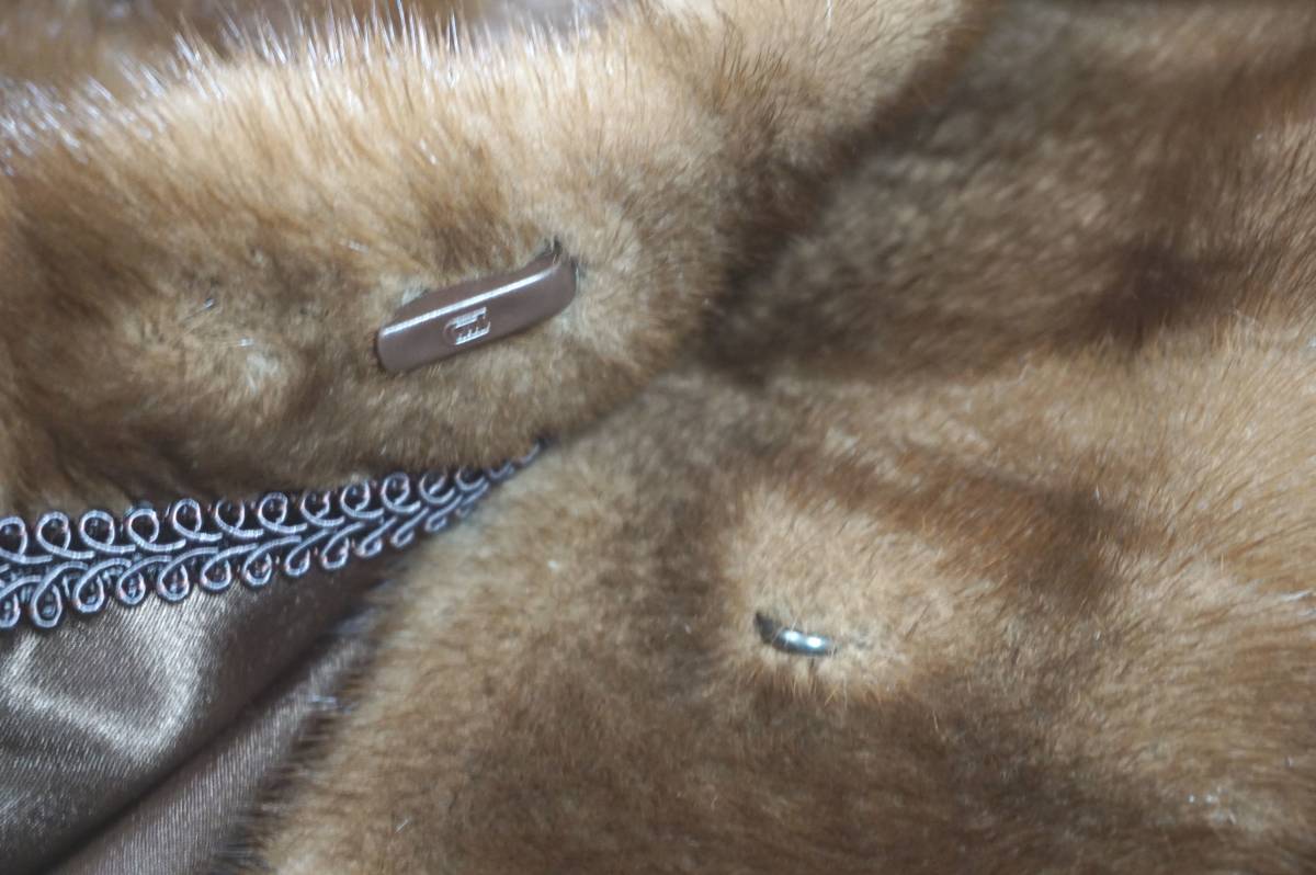 ノースビーチ NORTH BEACH の 眩い輝きの NAFAナファ ミンク毛皮で創られた コート です。とても綺麗です。”11271_画像7