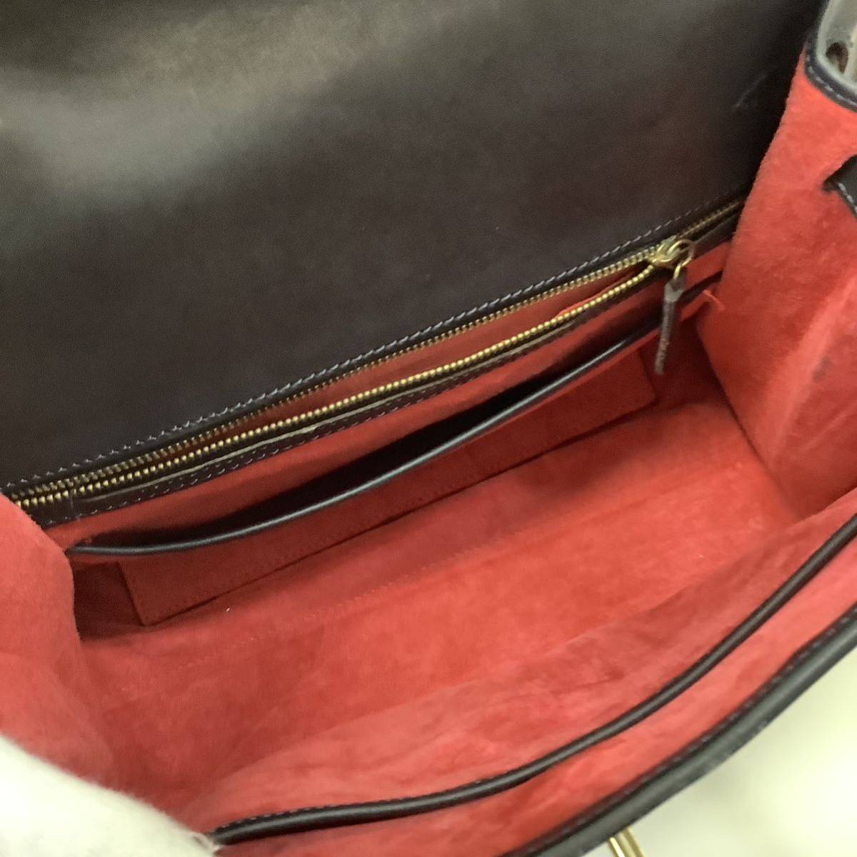 Felisi フェリージ 2way レザー ハンドバッグ ショルダーバッグ トート