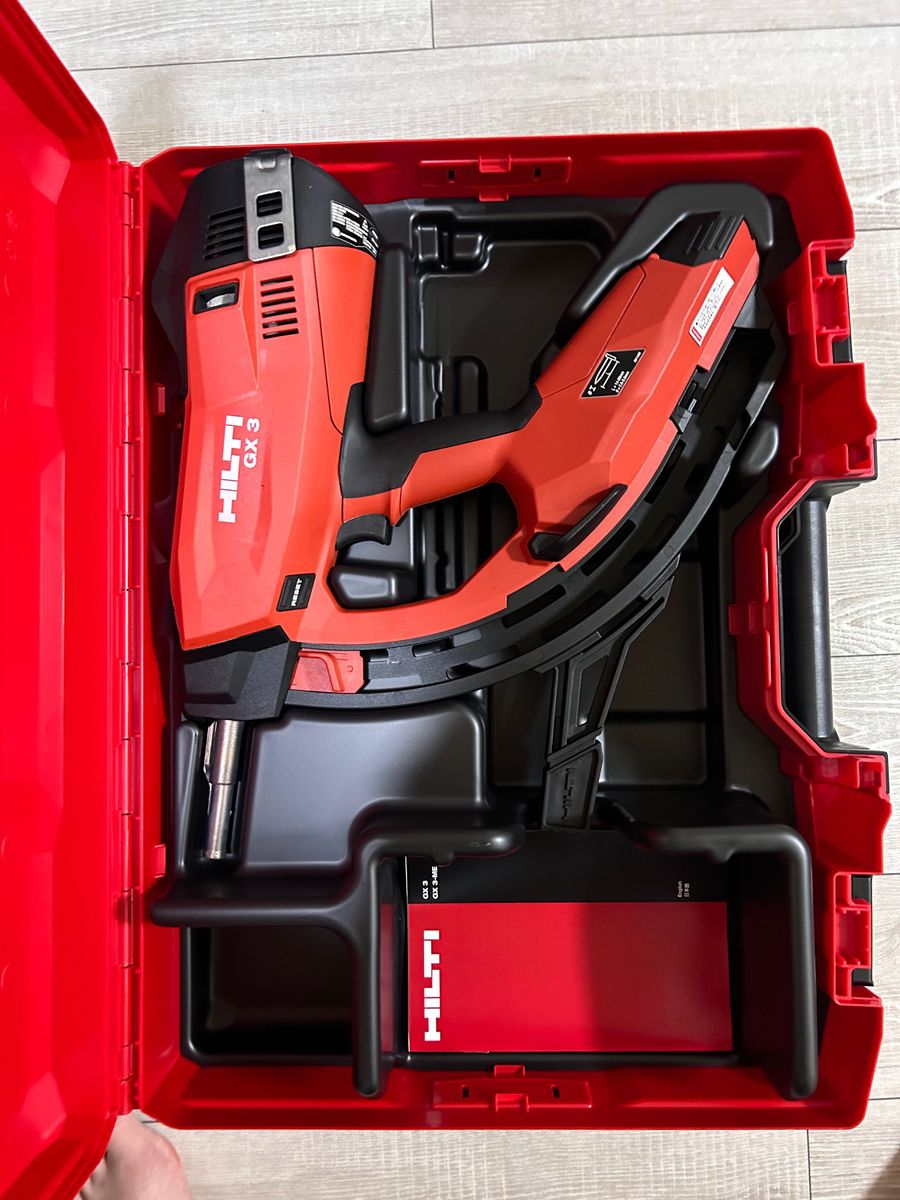 HILTI ガス式鋲打ち機GX3 本体＋ケース付き