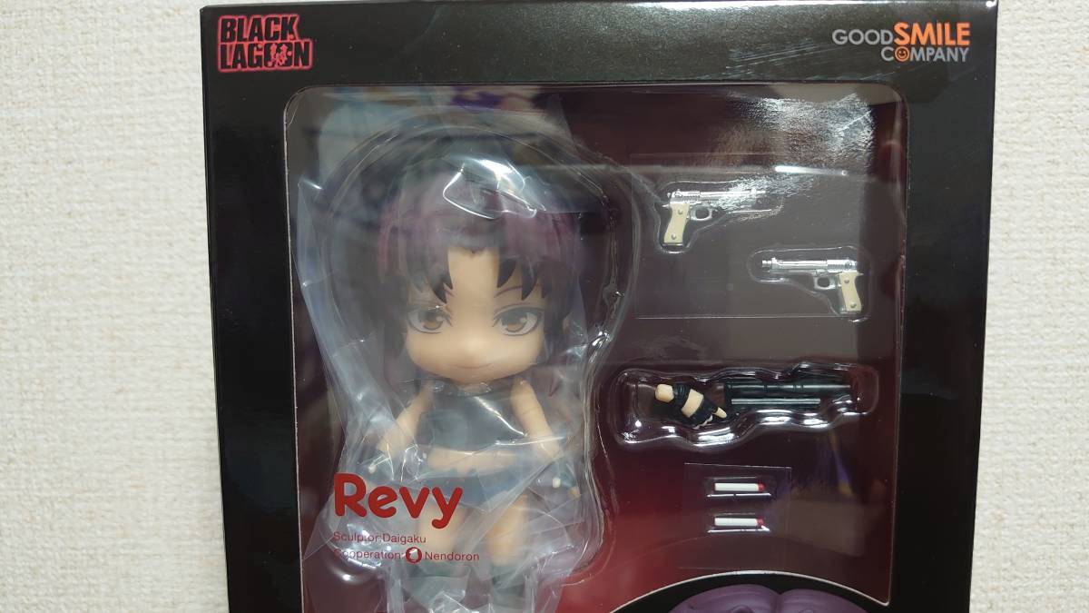 グッドスマイルカンパニー　ねんどろいど　ブラックラグーン　BLACK LAGOON　レヴィ　2058　ソードカトラス　フィギュア　未開封品_画像6