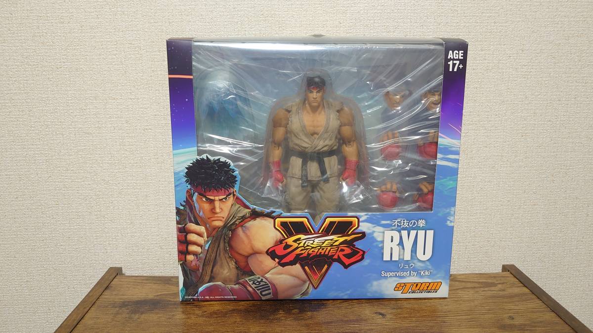 ストームコレクティブルズ　ストリートファイター　Ⅴ　リュウ　フィギュア　STORM COLLECTIBLES　不抜の拳　未開封品　箱難あり_画像1