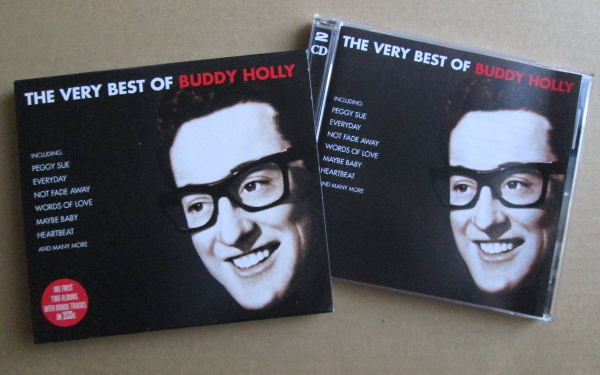 BUDDY HOLLY / THE VERY BEST OF BUDDY HOLLY （輸入CD 2枚組）バディ・ホリー　ベスト_画像1