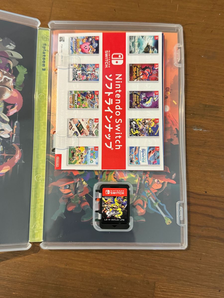 スプラトゥーン3 カセット　Switch