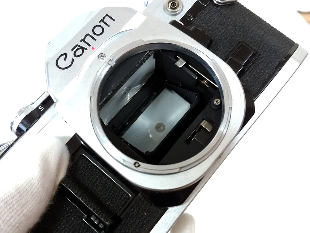 【 動作品 / ジャンク 】 CANON AE-1 SLR Film Camera キヤノン 一眼レフ フィルムカメラ ボディ_画像3