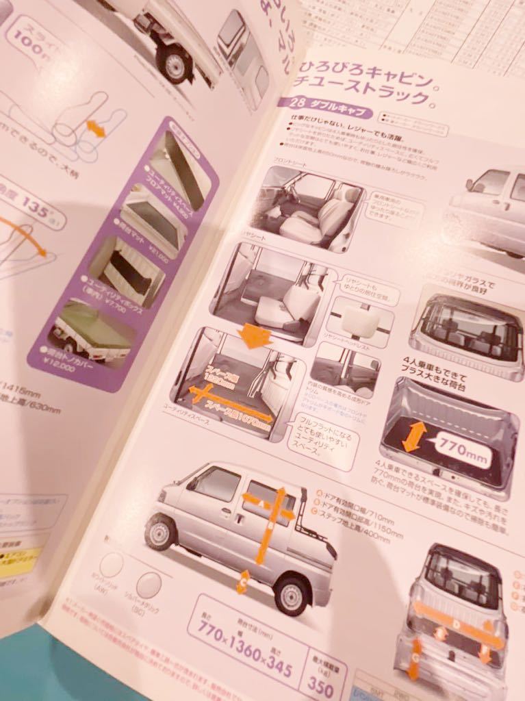 MITSUBISHI 三菱 MINICAB 商用特装車 2003年9月 カタログ 21ページ　ミニキャブ_画像5