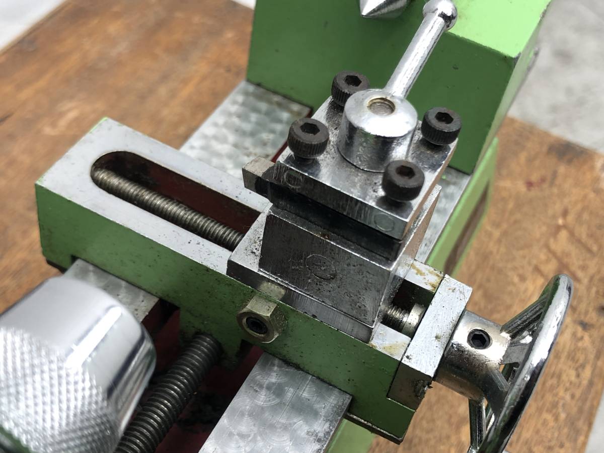 希少三井金属工芸MMA ミニ旋盤SM-3型卓上小型旋盤ミニミニマシン 希少三井金属工芸MMA ミニ旋盤SM-3型卓上小型旋盤ミニミニマシン